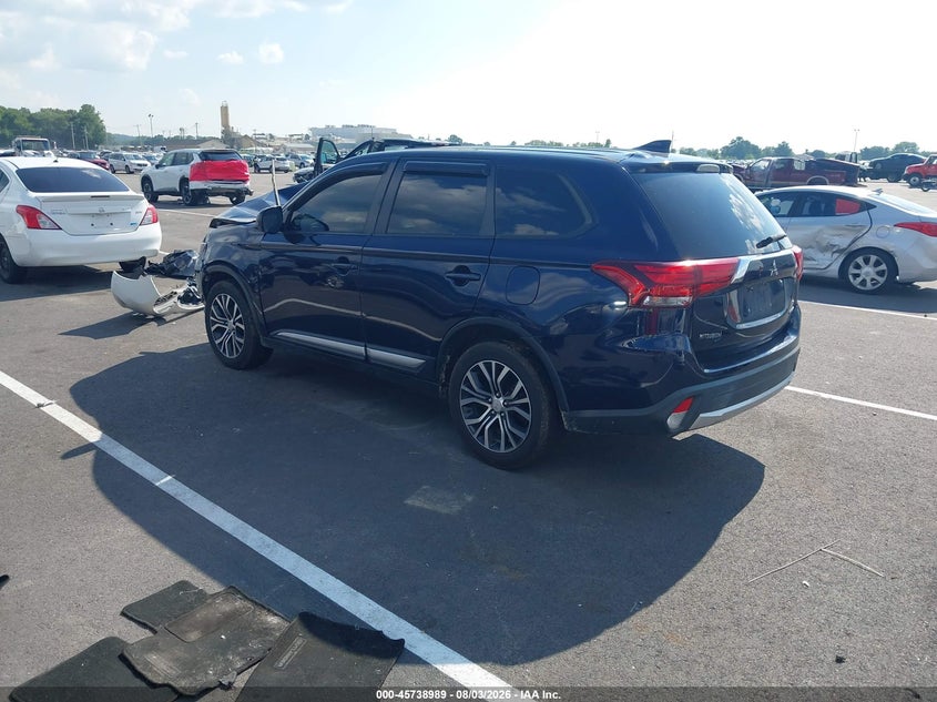 Vin: ja4ad2a36jz052396, lot: 46237693, mitsubishi outlander es 20183