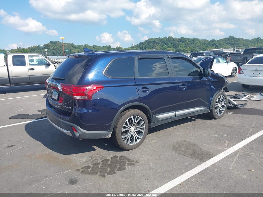 Vin: ja4ad2a36jz052396, lot: 46237693, mitsubishi outlander es 20184