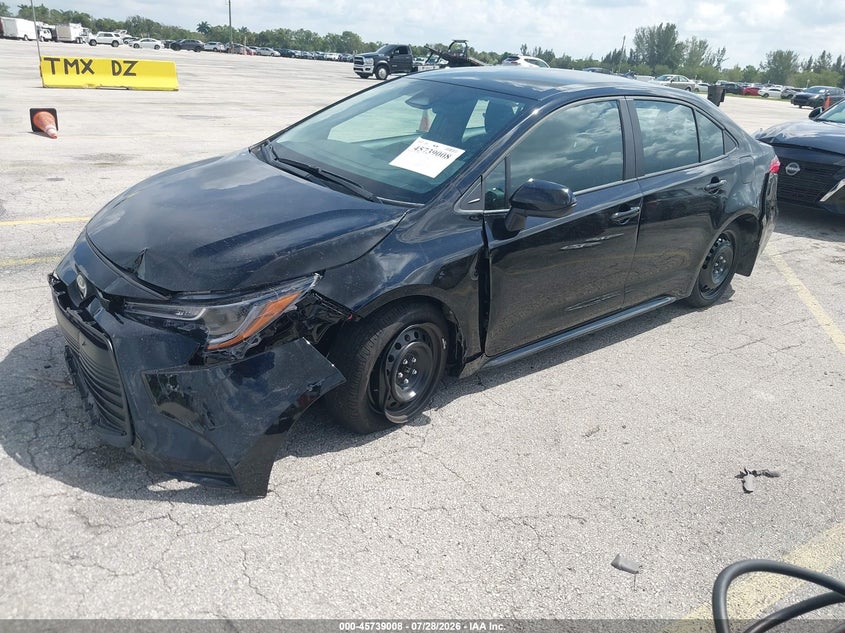 Vin: 5yfb4mdextp453336, lot: 46237712, toyota corolla le 20262