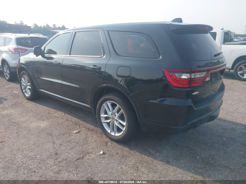 Vin: 1c4rdjdgxmc557432, lot: 46237714, dodge durango gt plus awd 20213