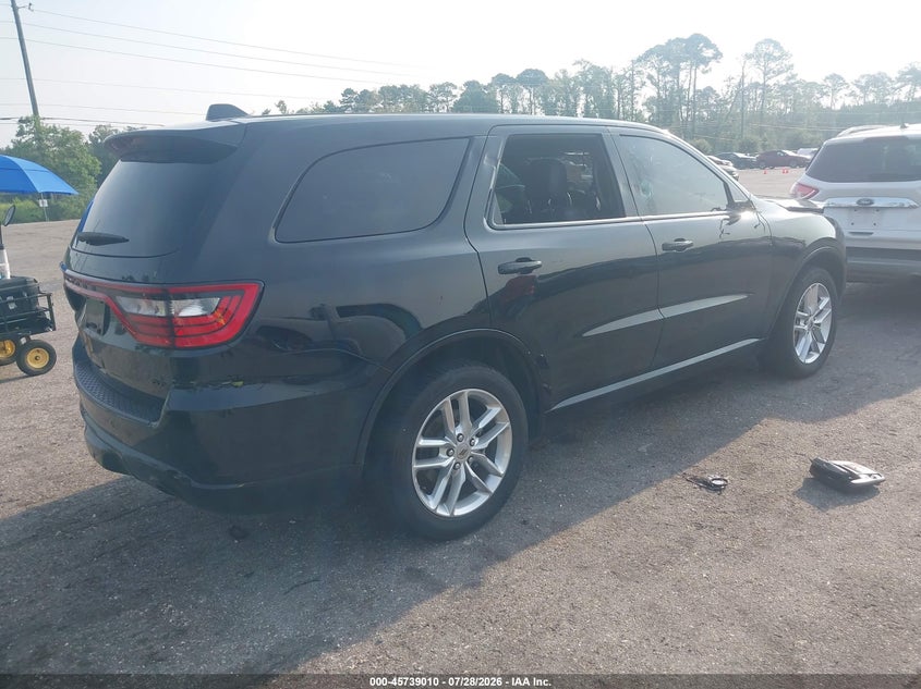 Vin: 1c4rdjdgxmc557432, lot: 46237714, dodge durango gt plus awd 20214