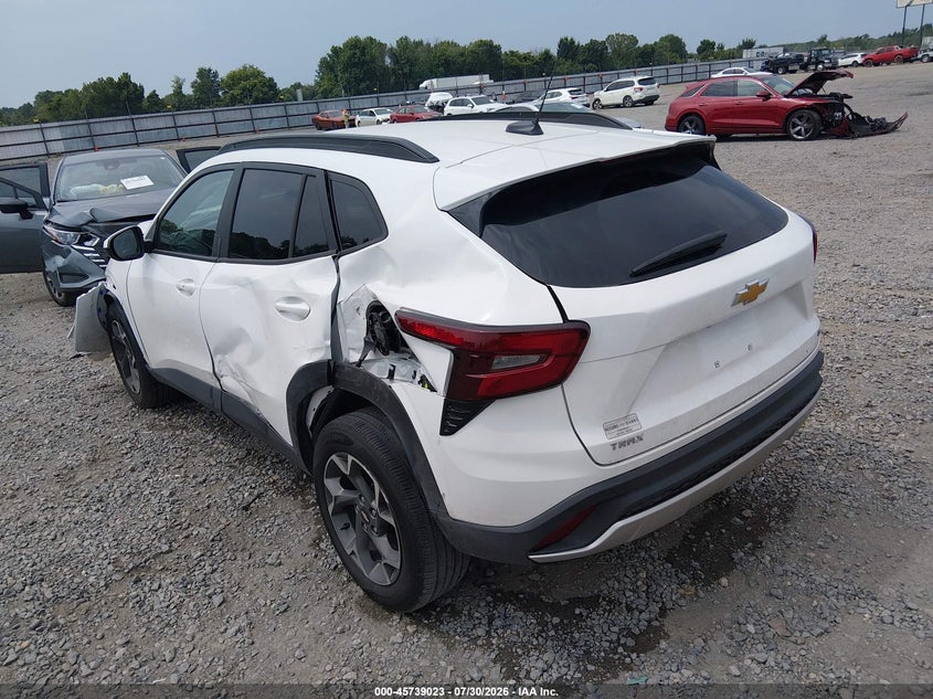 Vin: kl77lhep3sc107181, lot: 46237727, chevrolet trax fwd lt 20253