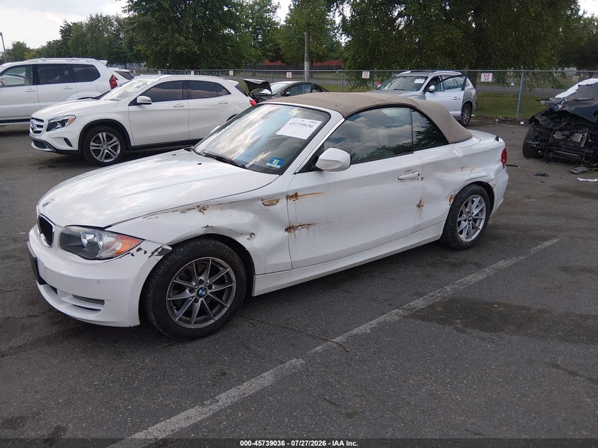 Vin: wbaun1c50avh81896, lot: 46237740, bmw 128i 20102