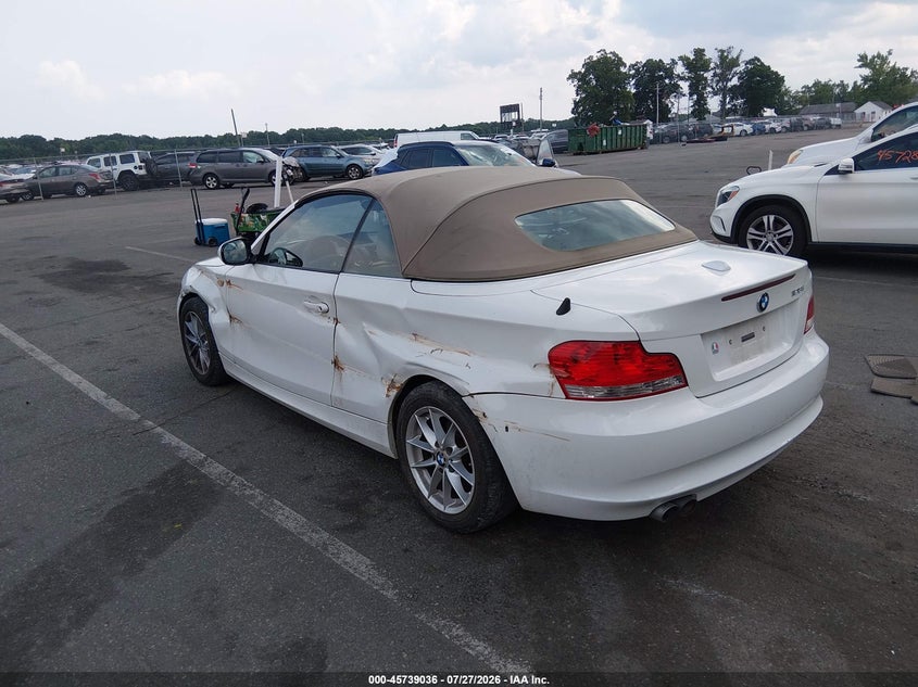 Vin: wbaun1c50avh81896, lot: 46237740, bmw 128i 20103