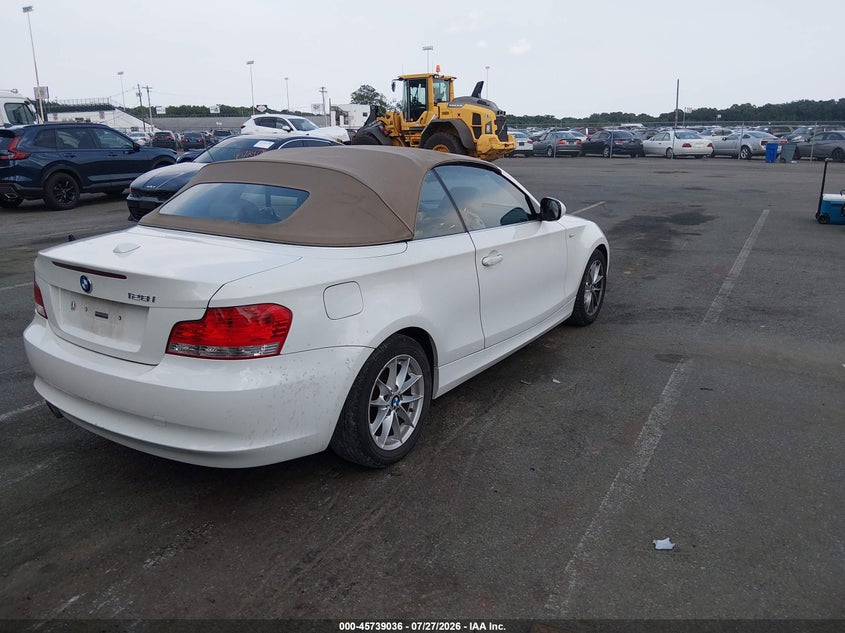 Vin: wbaun1c50avh81896, lot: 46237740, bmw 128i 20104
