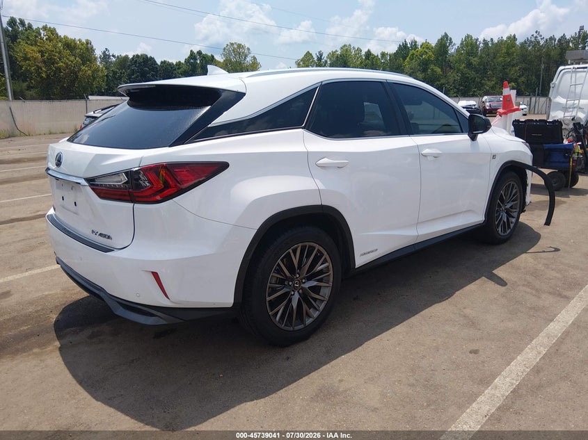 Vin: 2t2bgmca9kc042445, lot: 46237745, lexus rx rx 450h f sport 20194