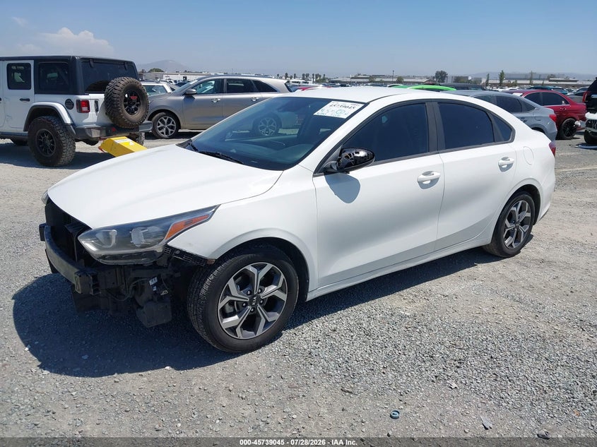Vin: 3kpf24ad4ke109231, lot: 46237749, kia forte lxs 20192
