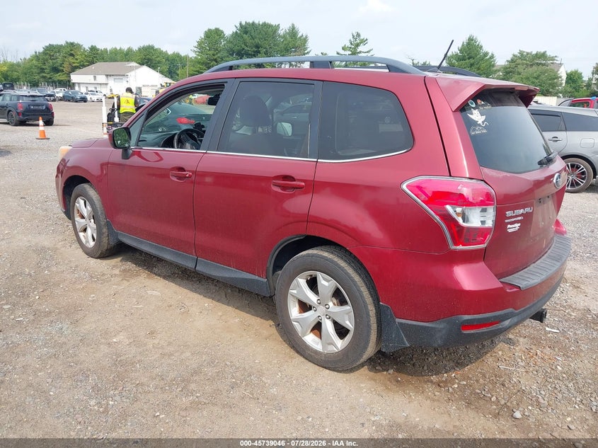 Vin: jf2sjahc9eh481838, lot: 46237750, subaru forester 2.5i limited 20143