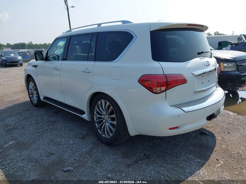 Vin: jn8az2nc6h9432077, lot: 46237755, infiniti qx80 20173