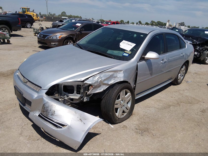Vin: 2g1wb5e38d1117591, lot: 46237760, chevrolet impala lt 20132