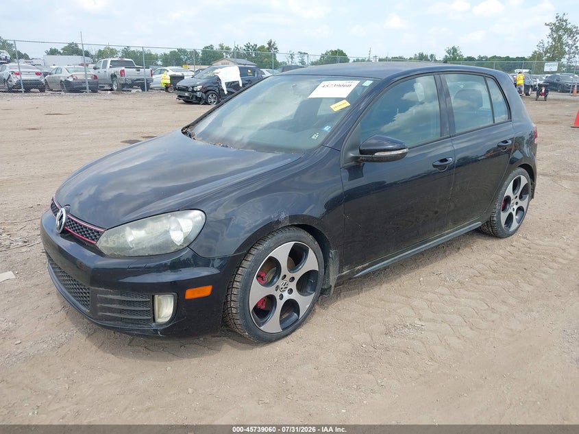 Vin: wvwhd7aj6cw308072, lot: 46237764, volkswagen gti 4-door 20122