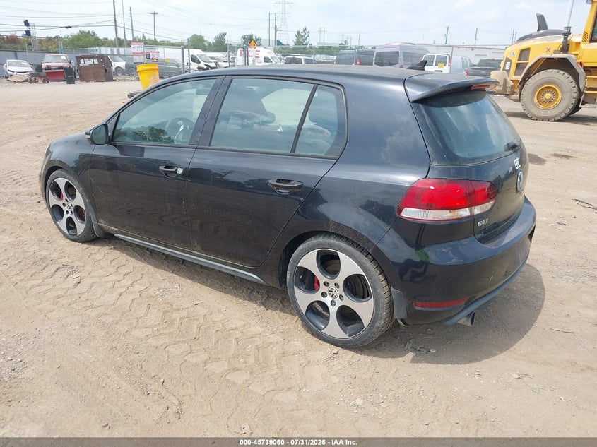 Vin: wvwhd7aj6cw308072, lot: 46237764, volkswagen gti 4-door 20123