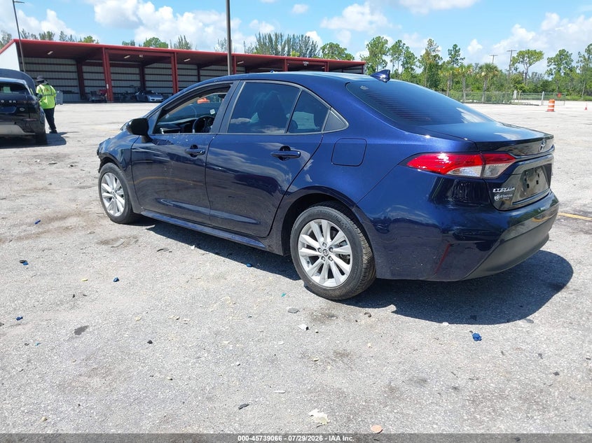 Vin: 5yfb4mde6rp183871, lot: 46237770, toyota corolla le 20243