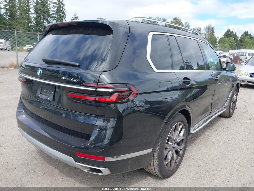 Vin: 5ux23em08t9070061, lot: 46237787, bmw x7 xdrive40i 20264