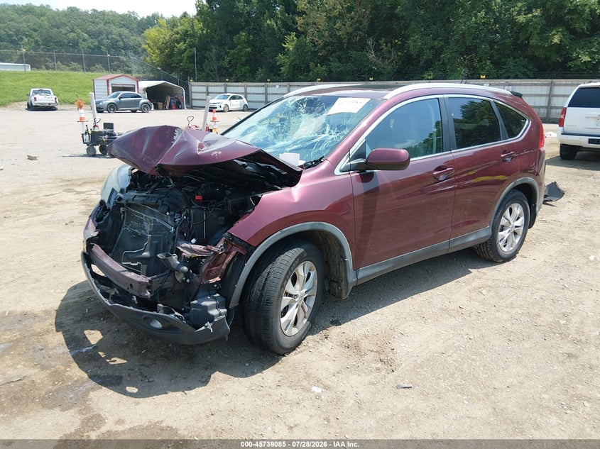 Vin: 5j6rm3h77el035861, lot: 46237789, honda cr-v ex-l 20142