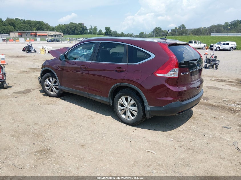 Vin: 5j6rm3h77el035861, lot: 46237789, honda cr-v ex-l 20143