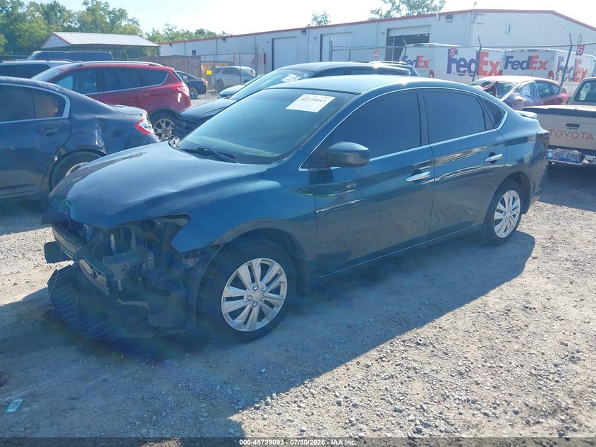 Vin: 3n1ab7ap2ey341435, lot: 46237797, nissan sentra sv 20142