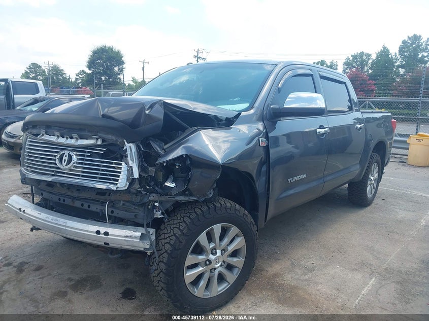 Vin: 5tfhy5f18bx193100, lot: 46237815, toyota tundra limited 5.7l v8 20112