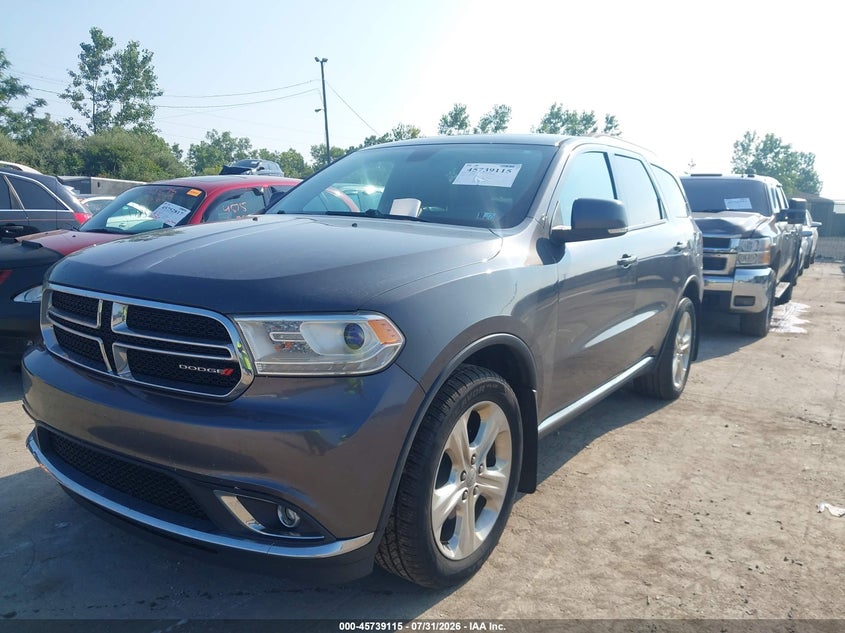 Vin: 1c4rdjdg8fc194812, lot: 46237820, dodge durango limited 20152