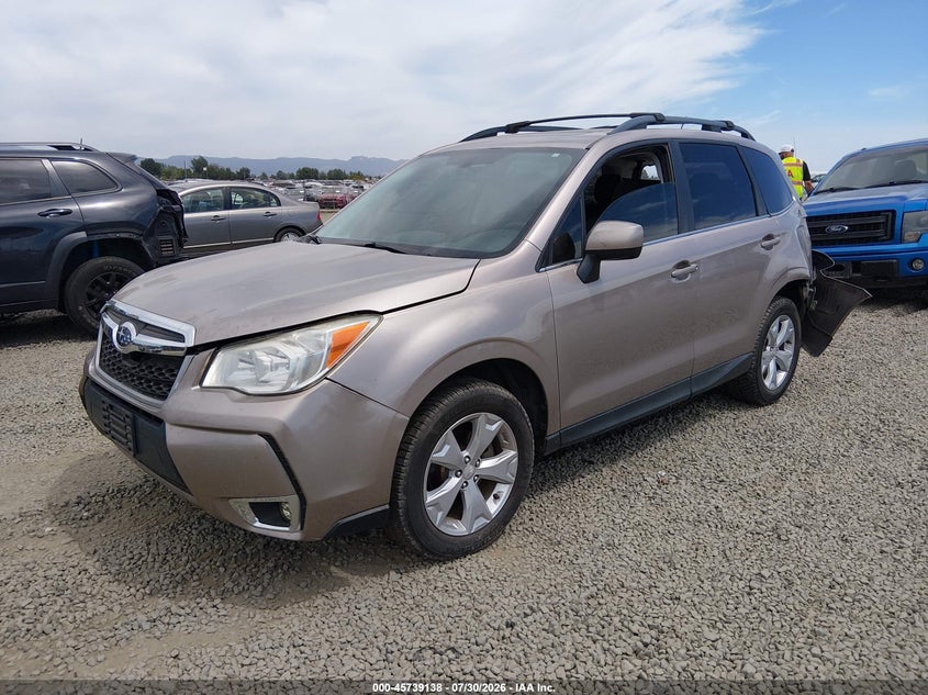 Vin: jf2sjahc3eh446793, lot: 46237842, subaru forester 2.5i limited 20142