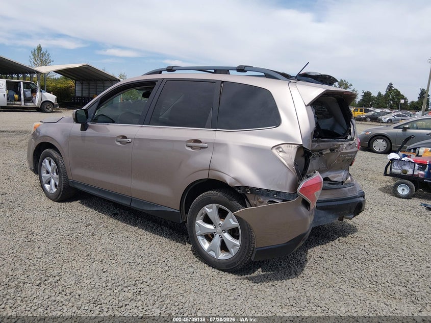 Vin: jf2sjahc3eh446793, lot: 46237842, subaru forester 2.5i limited 20143