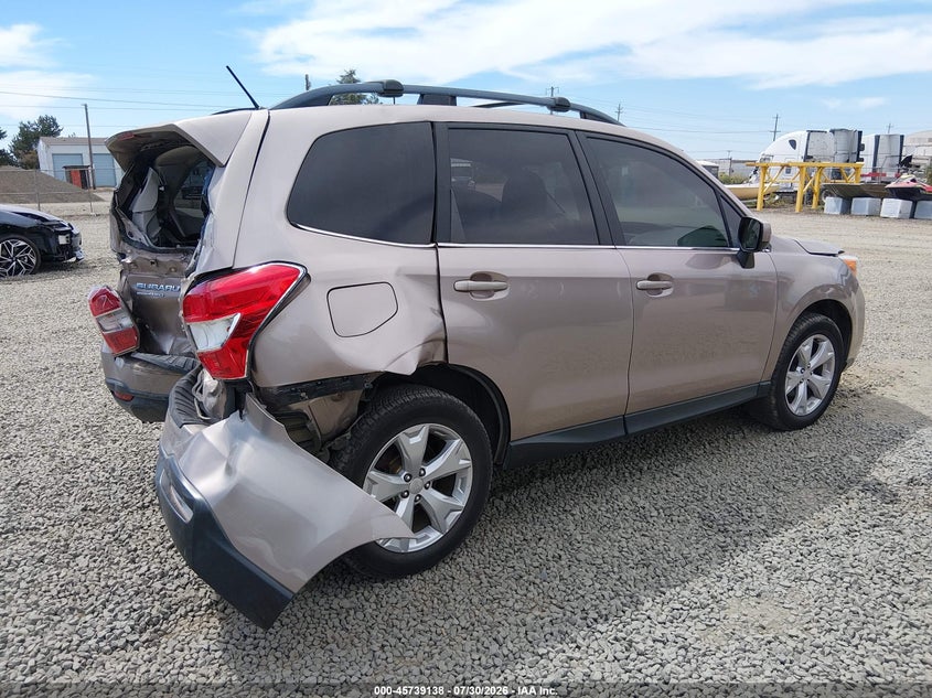 Vin: jf2sjahc3eh446793, lot: 46237842, subaru forester 2.5i limited 20144