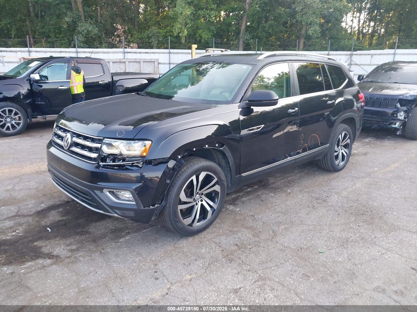 Vin: 1v2mr2ca0jc535433, lot: 46237854, volkswagen atlas 3.6l v6 sel 20182