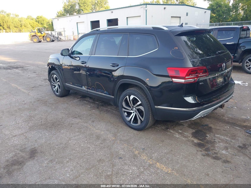 Vin: 1v2mr2ca0jc535433, lot: 46237854, volkswagen atlas 3.6l v6 sel 20183