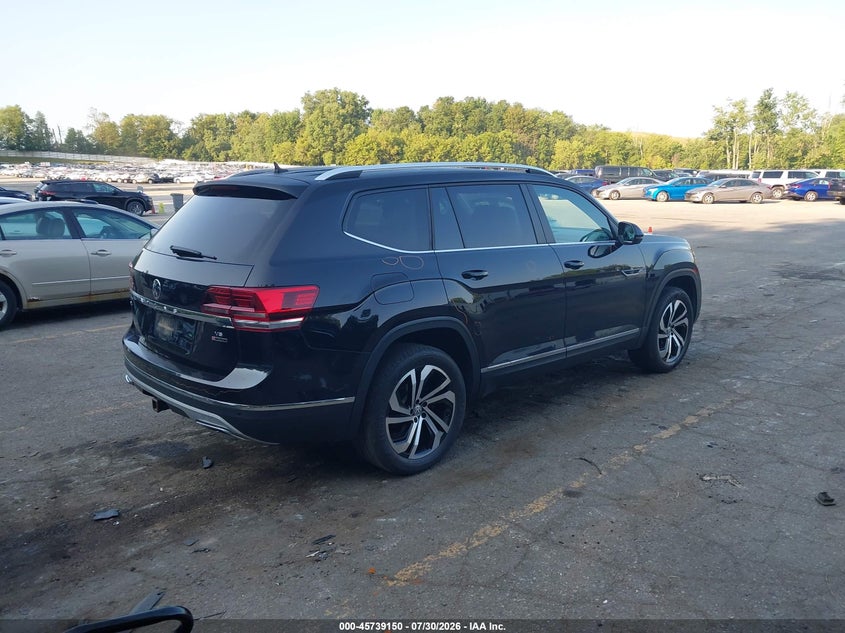 Vin: 1v2mr2ca0jc535433, lot: 46237854, volkswagen atlas 3.6l v6 sel 20184