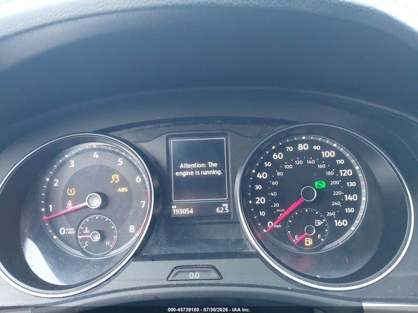 2018 VOLKSWAGEN ATLAS auction photo 7