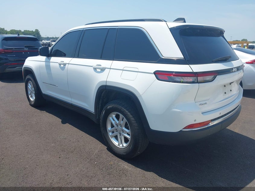 Vin: 1c4rjhag9rc159545, lot: 46237860, jeep grand cherokee laredo 4x4 20243