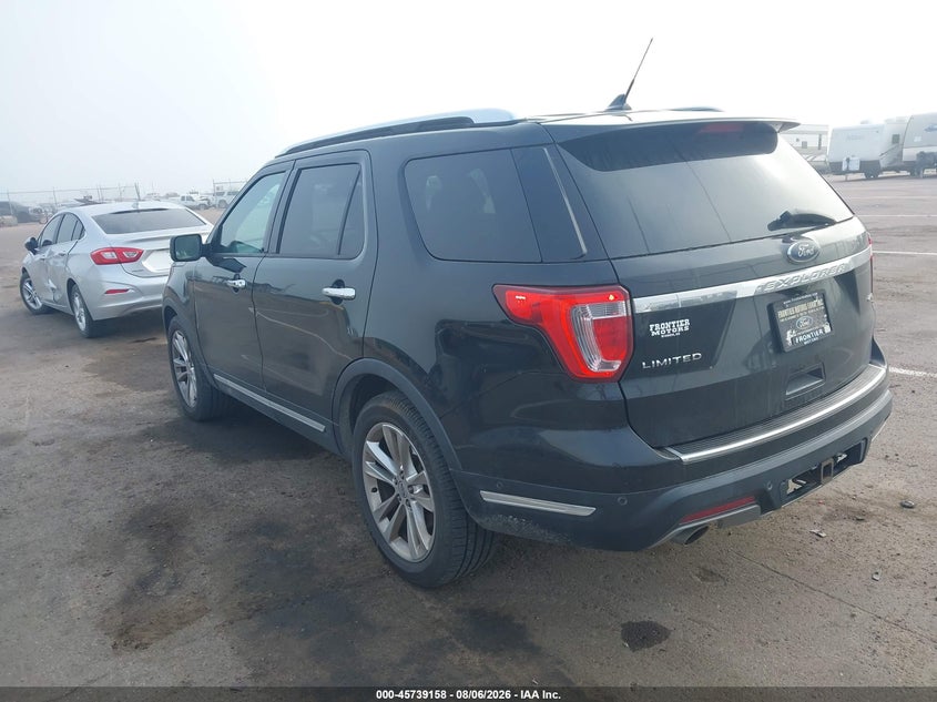 Vin: 1fm5k8f89jgc06157, lot: 46237862, ford explorer limited 20183
