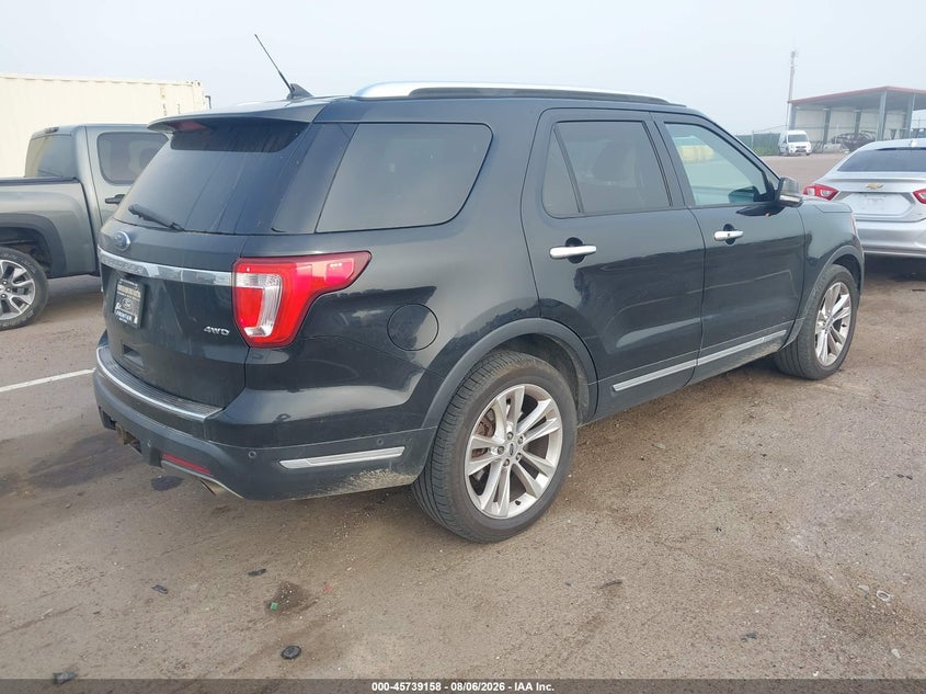 Vin: 1fm5k8f89jgc06157, lot: 46237862, ford explorer limited 20184