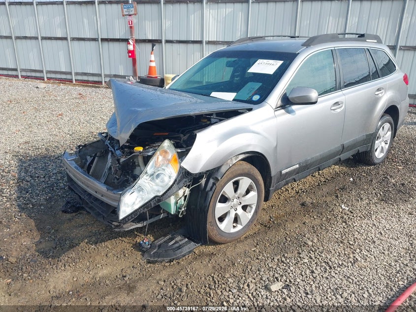 Vin: 4s4brcfc9a3352216, lot: 46237871, subaru outback 2.5i premium 20102