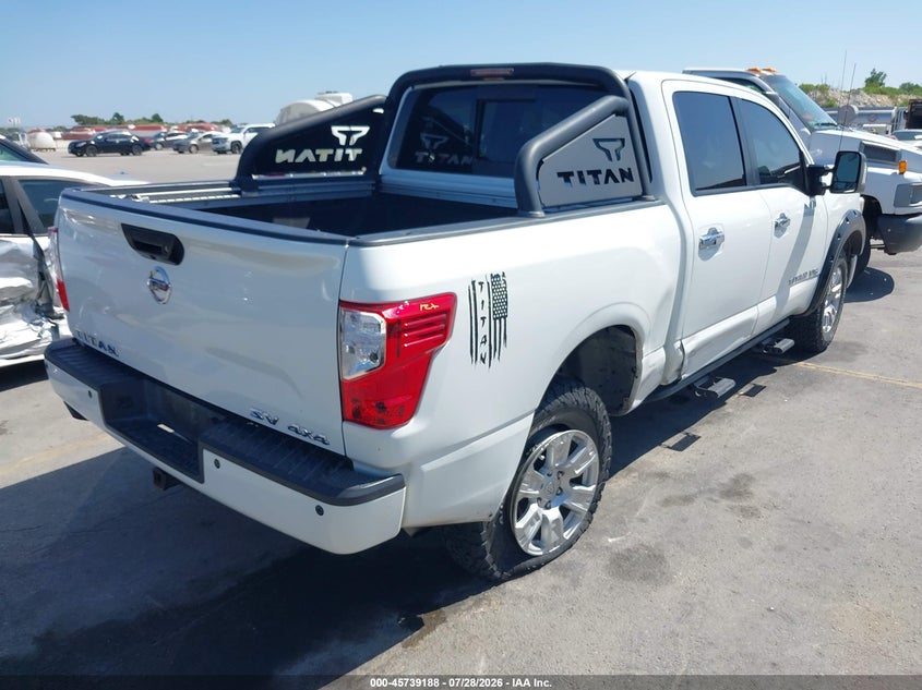Vin: 1n6aa1e54jn550640, lot: 46237892, nissan titan sv 20184