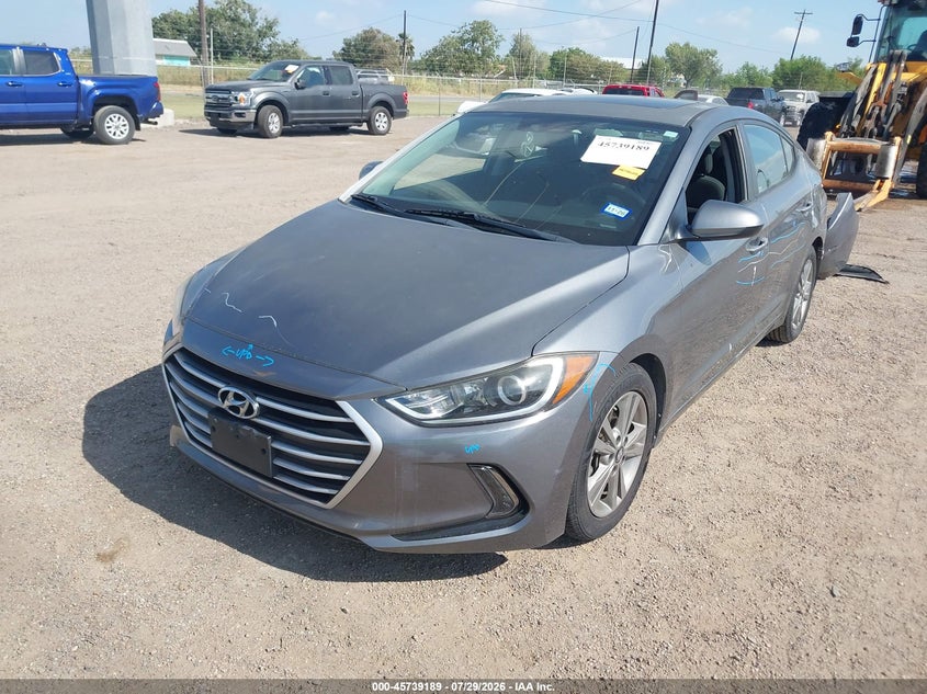 Vin: 5npd84lf0jh392645, lot: 46237893, hyundai elantra value edition 20182
