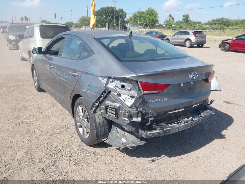 Vin: 5npd84lf0jh392645, lot: 46237893, hyundai elantra value edition 20183