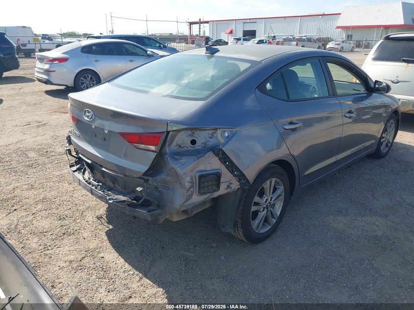 Vin: 5npd84lf0jh392645, lot: 46237893, hyundai elantra value edition 20184