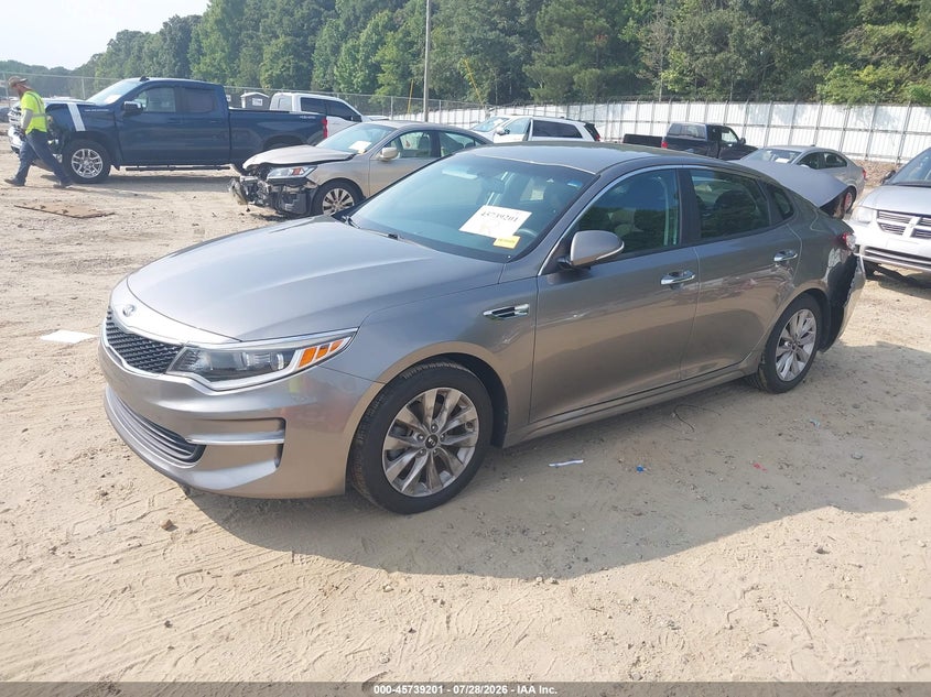 Vin: 5xxgt4l30gg014766, lot: 46237905, kia optima lx 20162