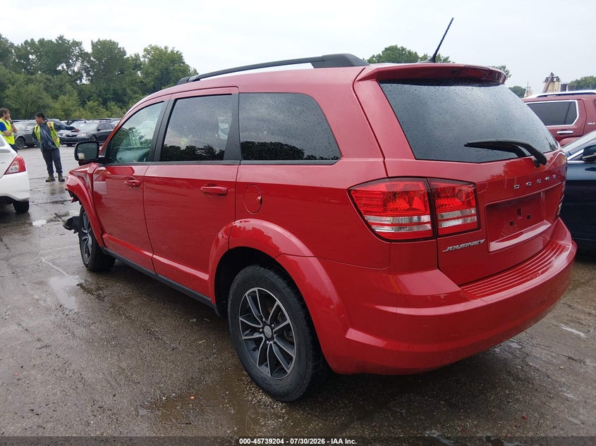 Vin: 3c4pdcab6ht630060, lot: 46237908, dodge journey se 20173