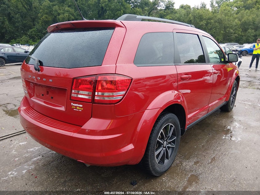 Vin: 3c4pdcab6ht630060, lot: 46237908, dodge journey se 20174