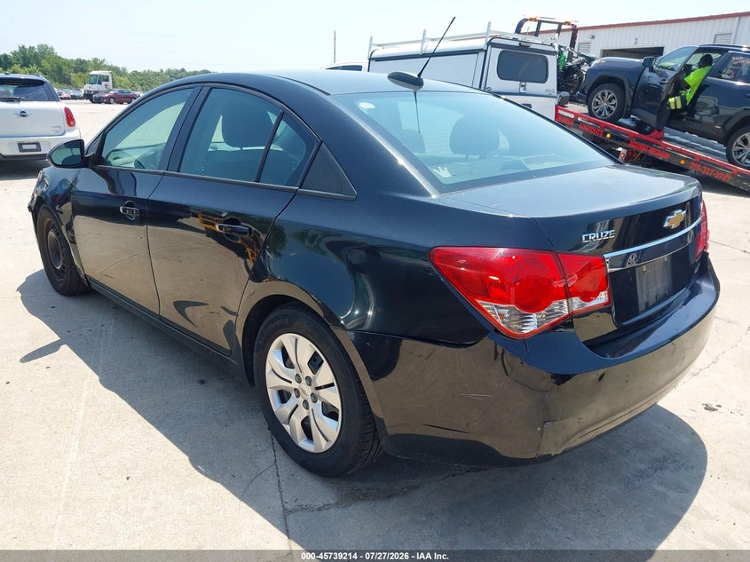 Vin: 1g1pa5shxf7210500, lot: 46237918, chevrolet cruze ls auto 20153
