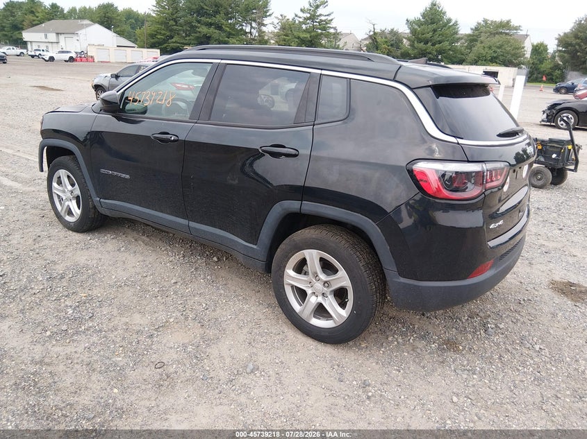 Vin: 3c4njdbn3pt560398, lot: 46237922, jeep compass latitude 4x4 20233
