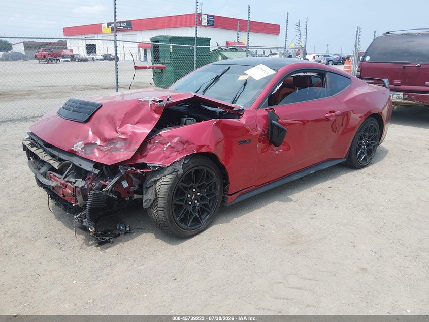 Vin: 1fa6p8cf7r5402169, lot: 46237927, ford mustang gt premium fastback 20242