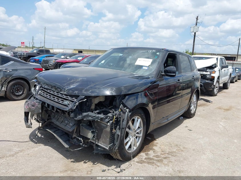 Vin: salwg2vf5ga571351, lot: 46237929, land rover range rover sport se 20162