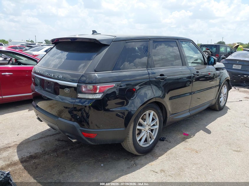 Vin: salwg2vf5ga571351, lot: 46237929, land rover range rover sport se 20164