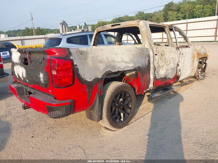 Vin: 3gcukrec4hg505582, lot: 46237939, chevrolet silverado 1500 lt 20174
