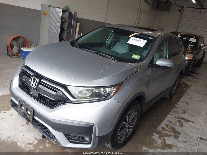 Vin: 2hkrw2h53mh627253, lot: 46237941, honda cr-v awd ex 20212