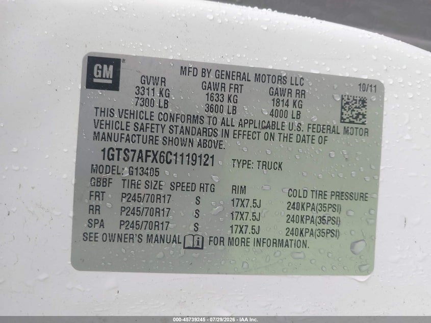 2012 GMC SAVANA 1500 WORK VAN · Фото 9