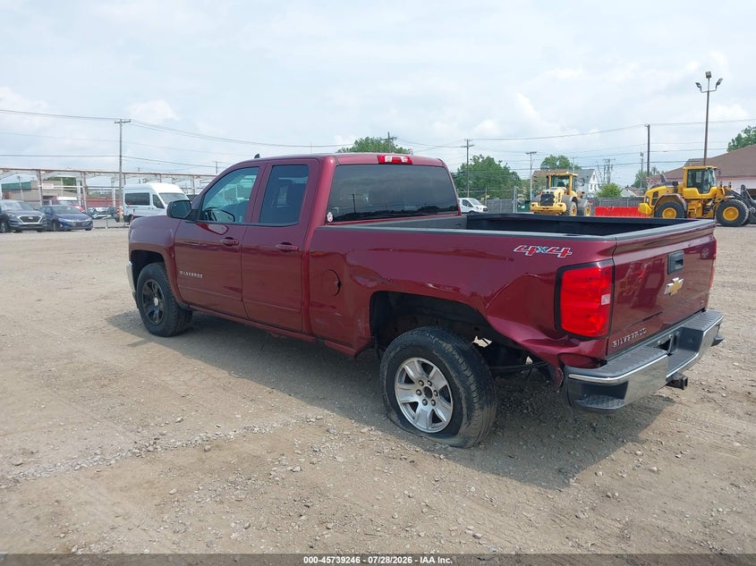 Vin: 1gcvkrec2hz316952, lot: 46237950, chevrolet silverado 1500 lt 20173